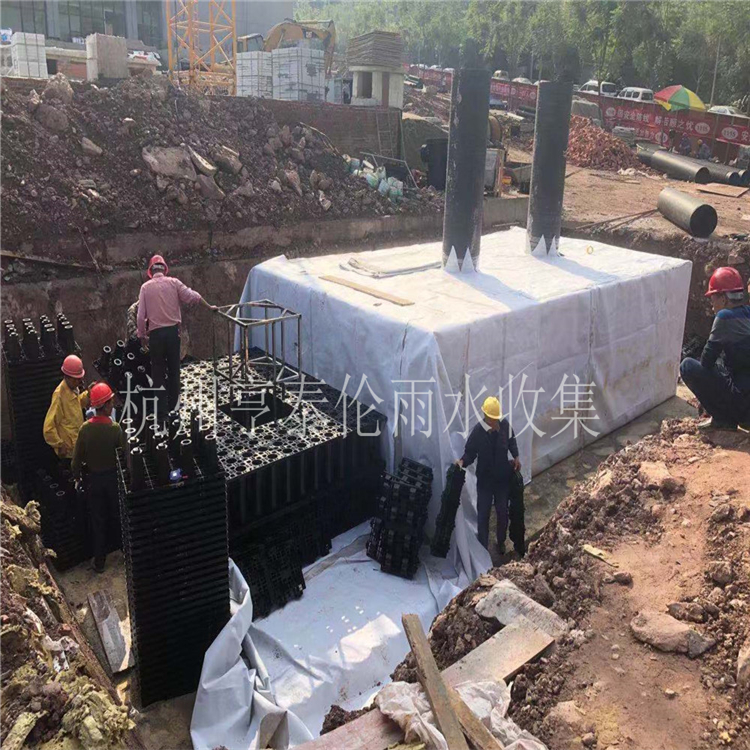 重慶忠縣人民政府大劇院120方雨水收集系統 2019.10.28